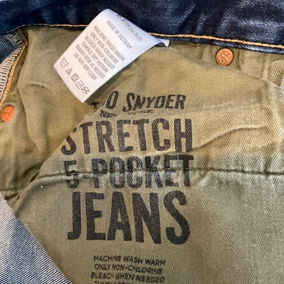 EUC Todd Snyder Straight Fit Dark Denim Jeans 32 x 30 - Picture 5 of 6